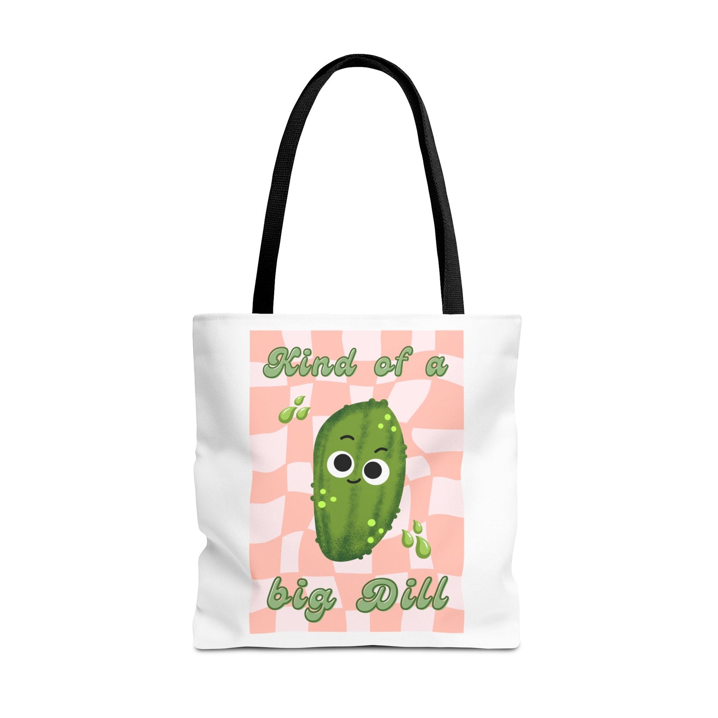Playful Pickle Tote Bag: Cute, Funny, Quirky, Eco-Friendly, Gift Bag, Everyday Use, Beach Bag, Market Bag