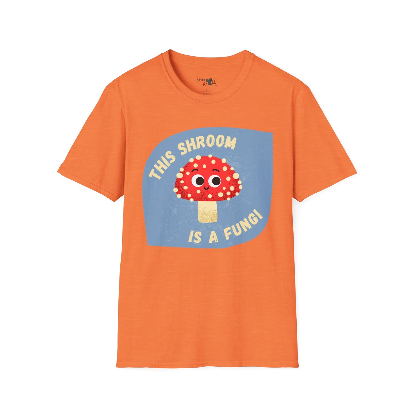 Playful Mushroom T-Shirt, Funny Tee for Nature Lovers, Unisex Graphic Shirt, Cute Gift for Friends, Casual Wear, Eco-Friendly Apparel