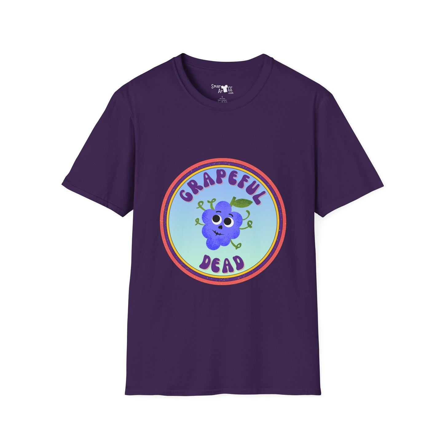 Grapeful Dead Unisex T-Shirt | Vintage Music Tee, Festival Wear, Gift for Music Lovers, Casual Style, Retro Graphic Shirt