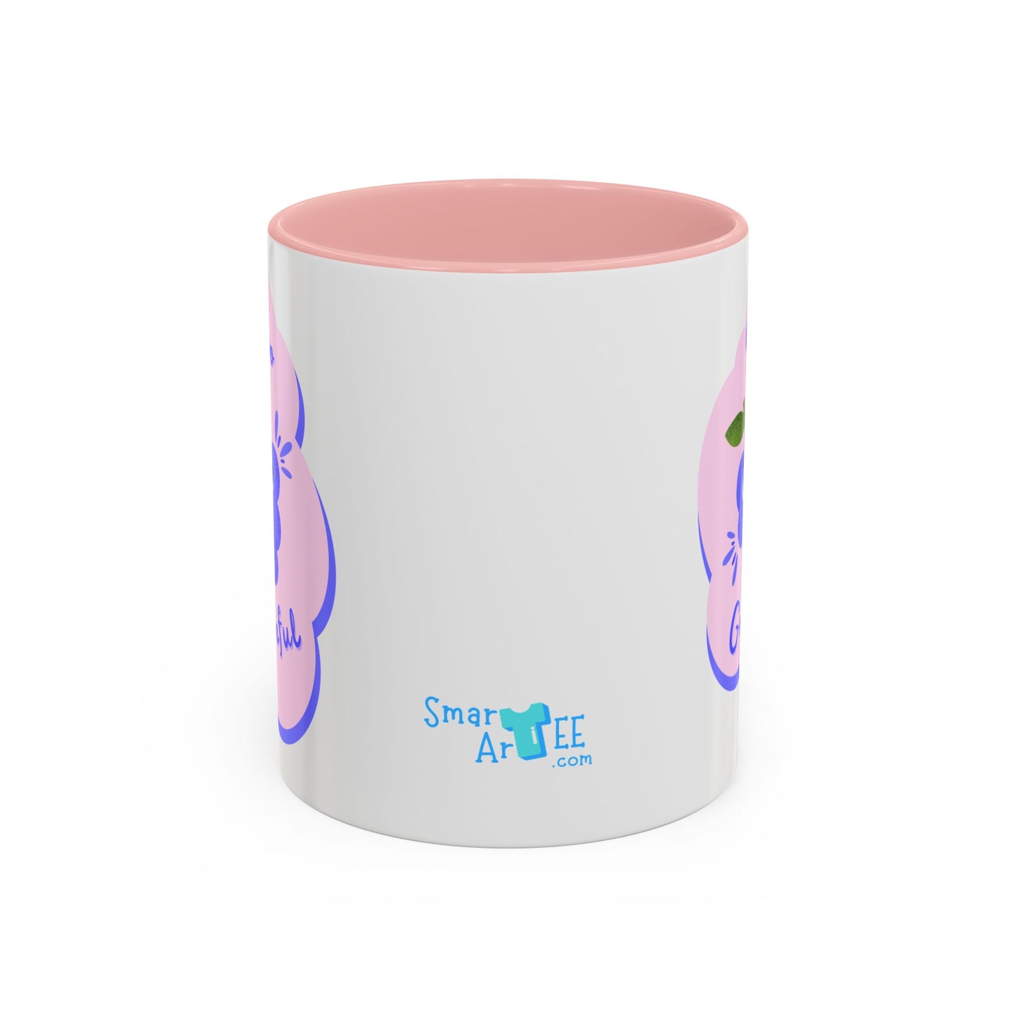 Soo Grapeful Coffee Mug, Funny Cartoon Mug, Cute Ceramic Mug, Gift for Coffee Lovers, Birthday Mug, Colorful Accent Mug