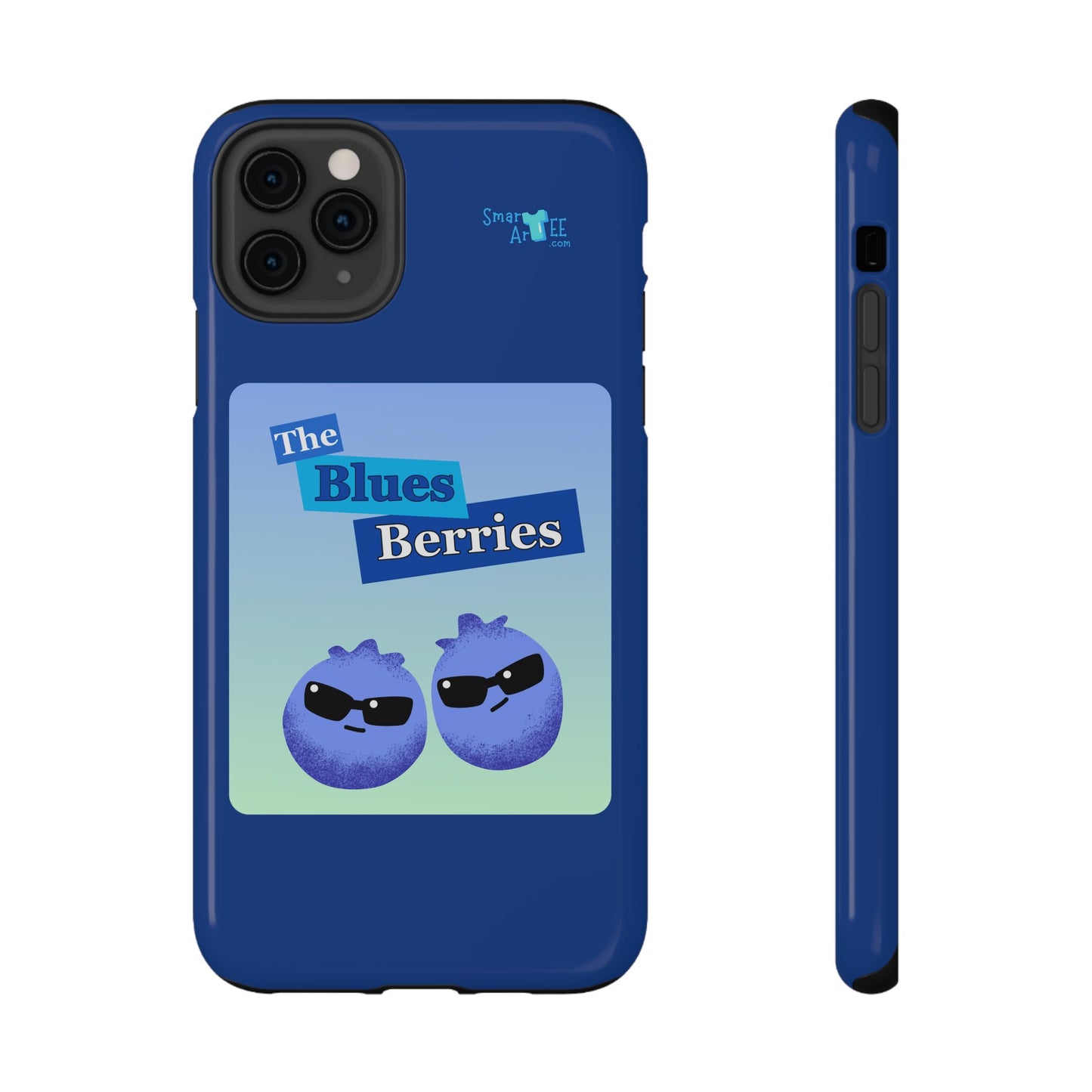 Cool Blue Brothers Pun Phone Case, Cute Impact-Resistant Case for Teens, Unique Gift for Friends, Fun Accessories