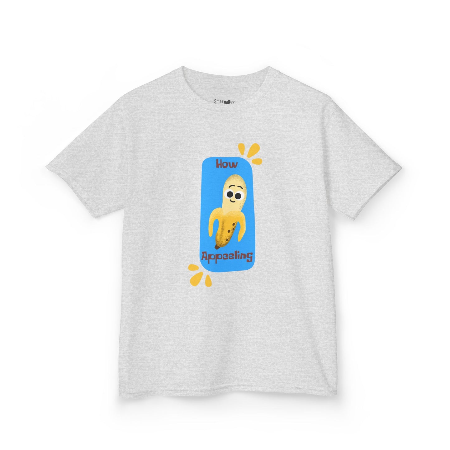 Kids Funny Graphic Tee with 'How Appeeling' Banana Pun Design | Playful Shirt for Children | Gift for Birthdays