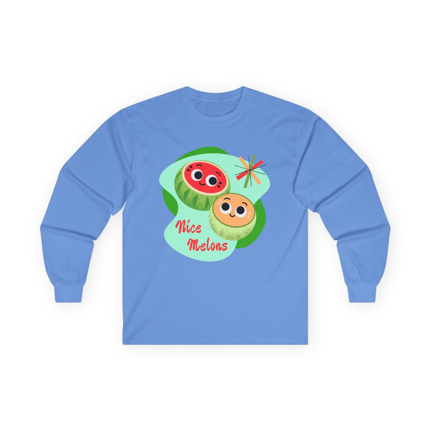 Cute Fruit Long Sleeve Tees, Funny Gift, Summer Vibes, Gift for Foodies, Cute Pun Shirt, Comfort Wear