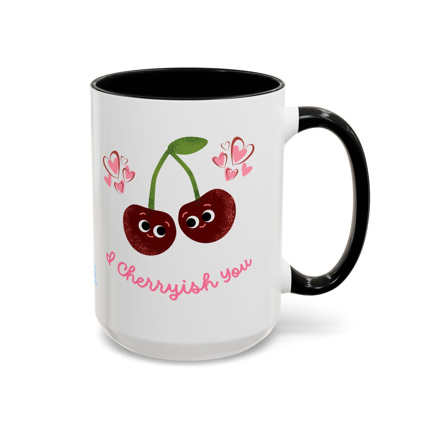 Cute Cherryish Coffee Mug, Cherry Mug, Love Mug, Valentine's Day Gift, Friendship Gift, Cute Coffee Lover's Gift