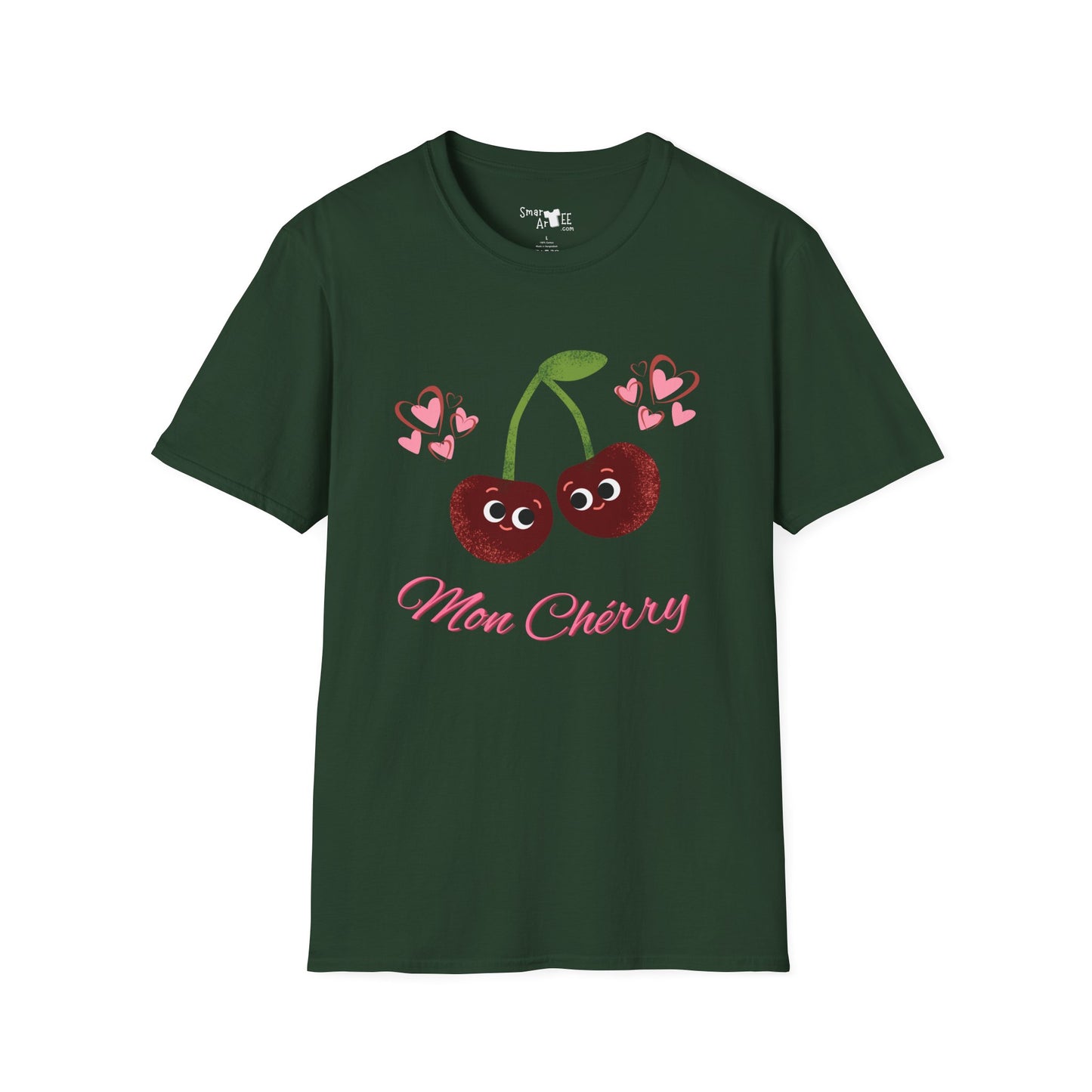 Cute Cherry Graphic Pun Tee, Chill Casual Shirt, Gift for Friends, Summer Vibe Top, Stylish Everyday T-Shirt, Adorable Fun Wear