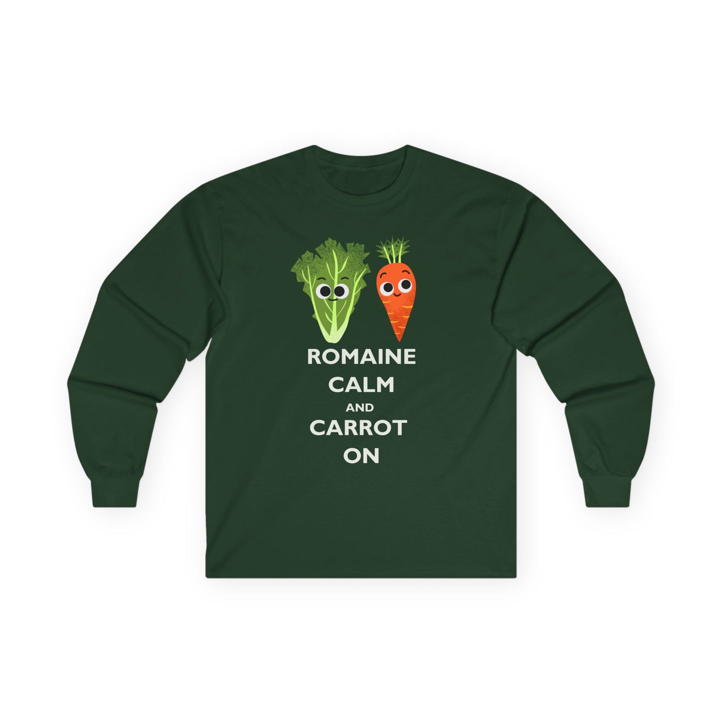 Playful Veggie Long Sleeve Tees, Funny Shirt for Food Lovers, Perfect Gift for Gardeners, Great for Holidays and Parties