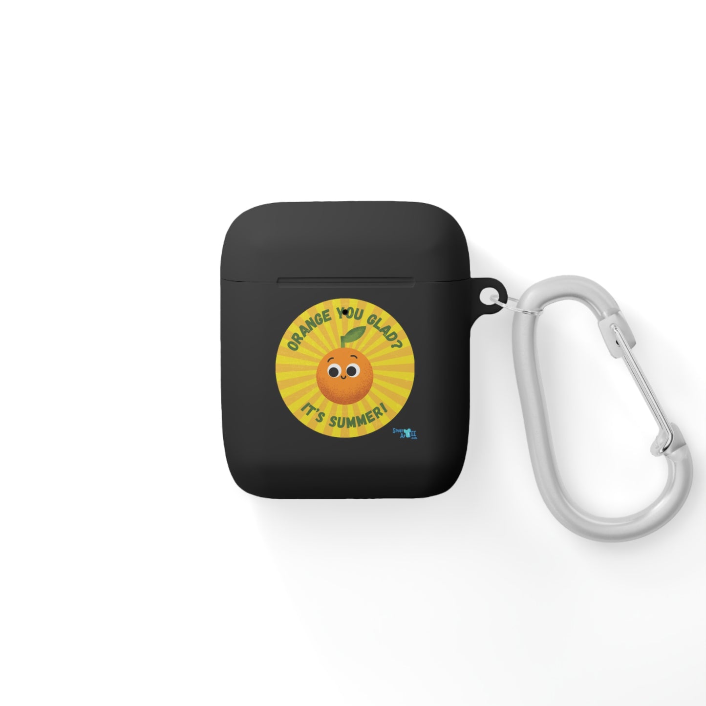 Summer Vibe AirPods Case Cover, Orange Fruit AirPods Holder, Fun Summer Gift, Apple AirPods Accessory