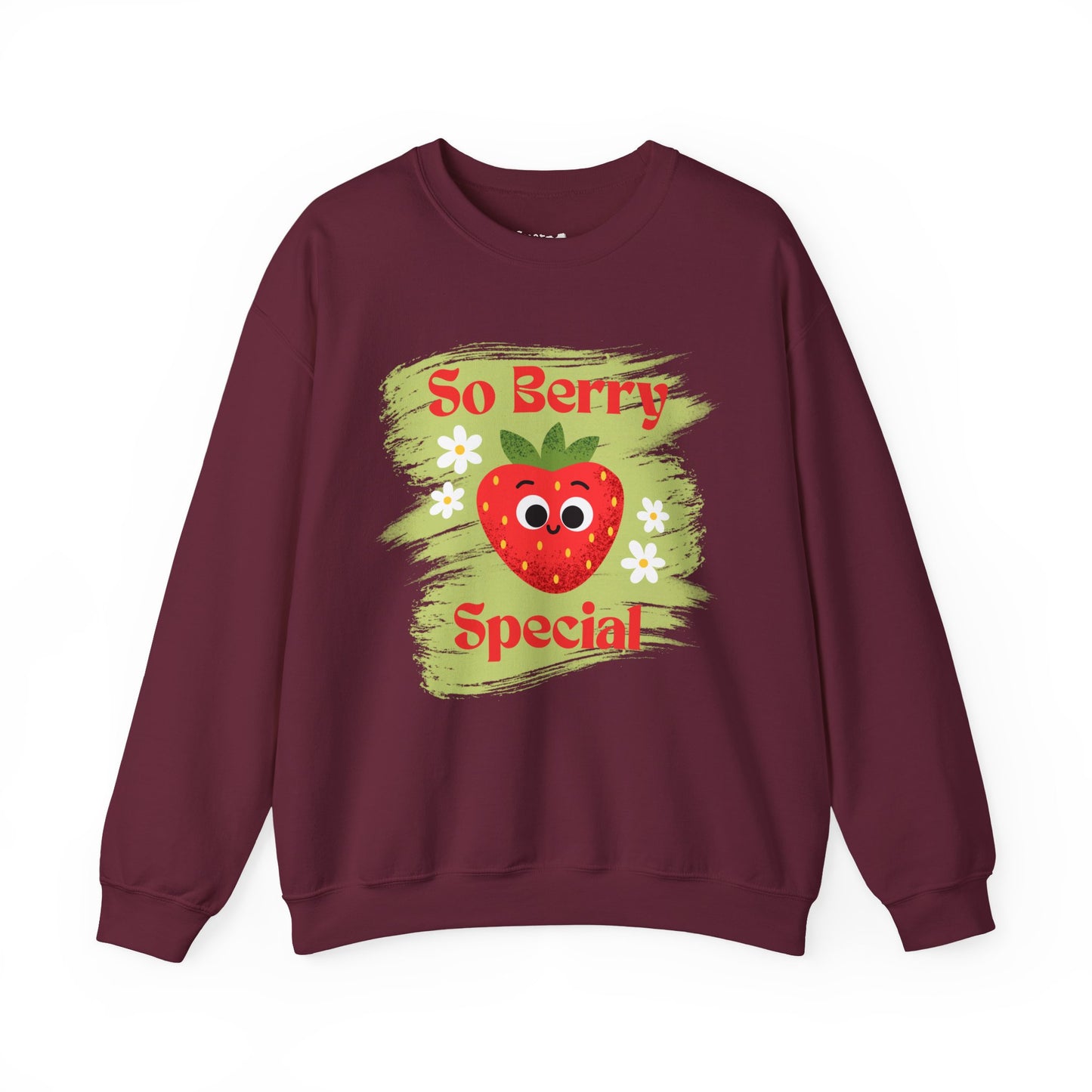 So Berry Special Fruit Pun Sweatshirt, Cozy Fruit Pun Sweatshirt, Great Gift Idea, Whimsical Fashion