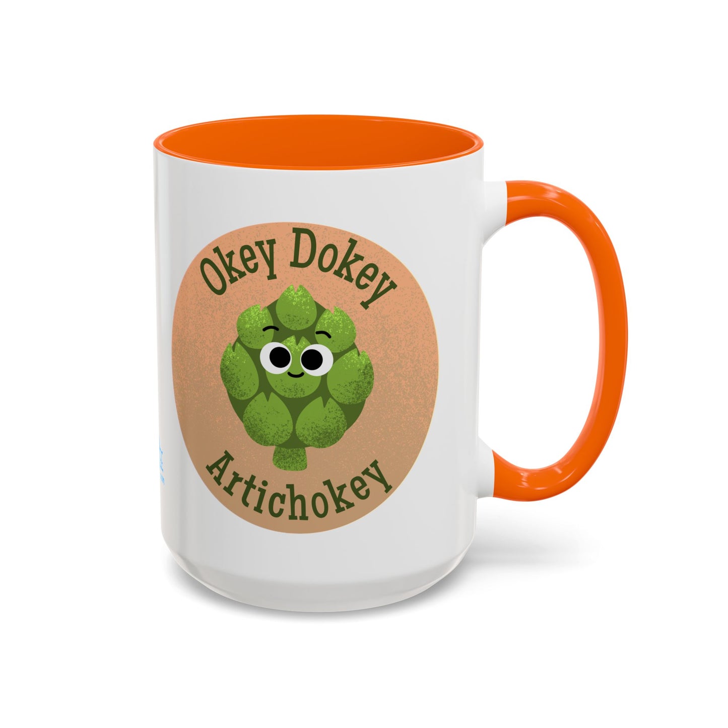 Whimsical Artichoke Coffee Mug, Punny Kitchen Gift, Cute Plant Lover Mug, Unique Coffee Cup, Funny Gift for Him/Her