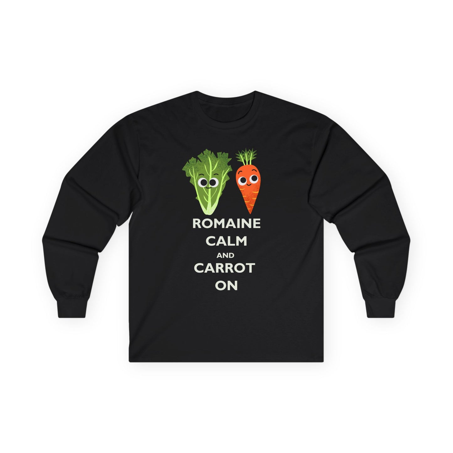Playful Veggie Long Sleeve Tees, Funny Shirt for Food Lovers, Perfect Gift for Gardeners, Great for Holidays and Parties