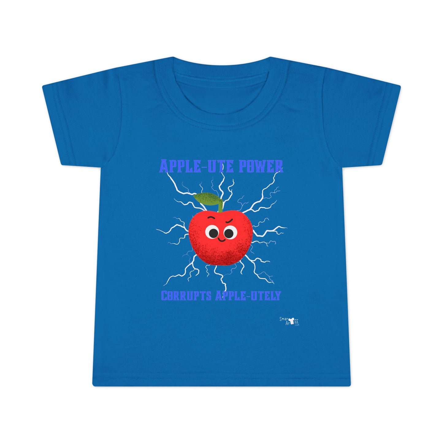 Cute Apple Power Toddler Shirt, Kids Gift, Back to School, Playtime Outfit, Funny Sayings Tee