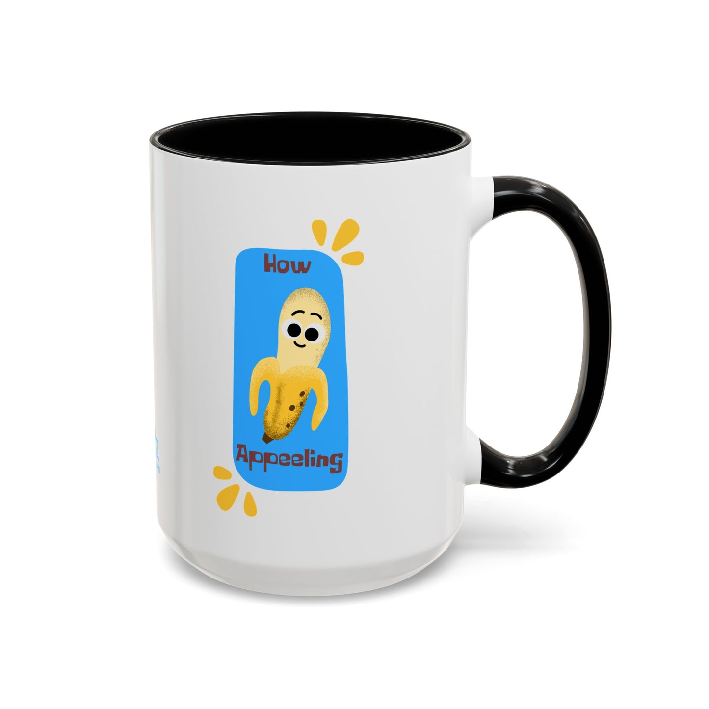 Fun Banana Design Coffee Mug - How Appeeling, Cute Gift for Coffee Lovers, Quirky Kitchen Decor, Ideal for Birthdays and Celebrations