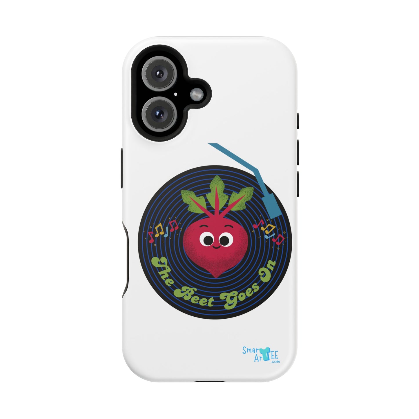 Fun Impact-Resistant Phone Cases - Unique Phone Accessories, Beet Pun Themed, Holiday Present