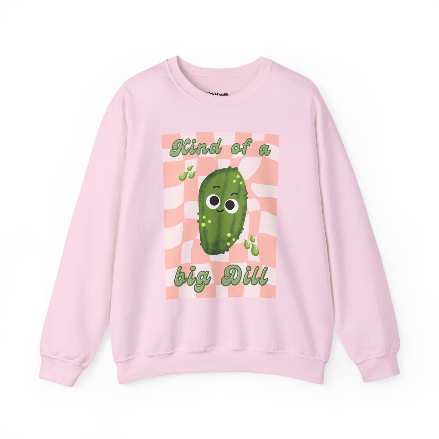 Whimsical Pickle Pun Sweatshirt, Funny Cozy Vegetable Pun Sweatshirt, Whimsical Gift Ideas, Fun For All