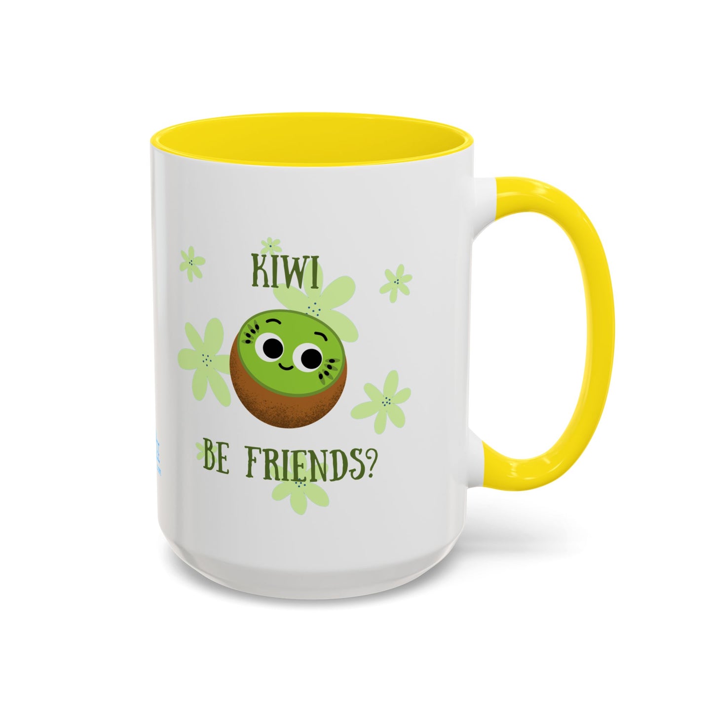 Cute Kiwi Coffee Mug - Perfect Gift for Friends, Fun Kitchen Decor, Fruit Lover's Mug, Unique Birthday Gift, Whimsical Drinkware