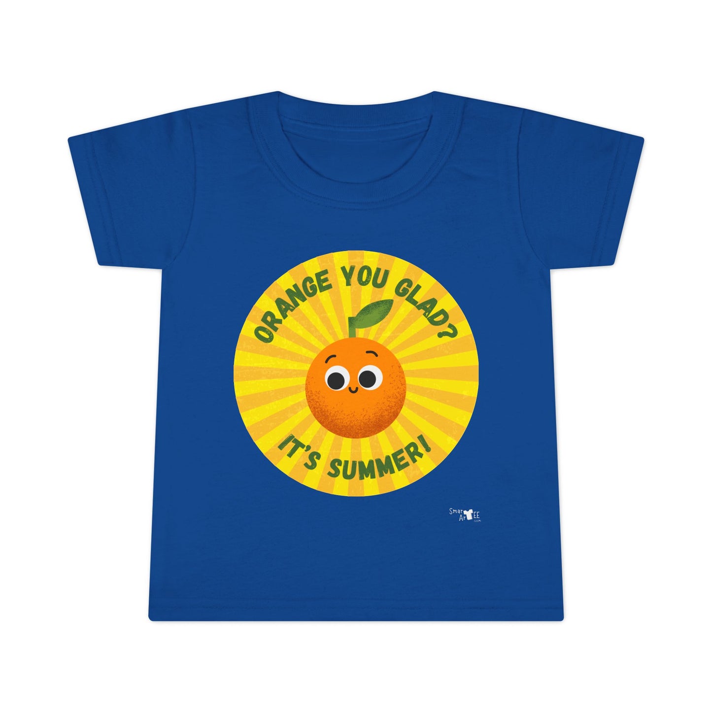 Summer Toddler Shirt: Orange You Glad It's Summer? Fun Kids Tee, Birthday Gift, Playdate Outfit, Summer Vibes, Cute Children’s Apparel