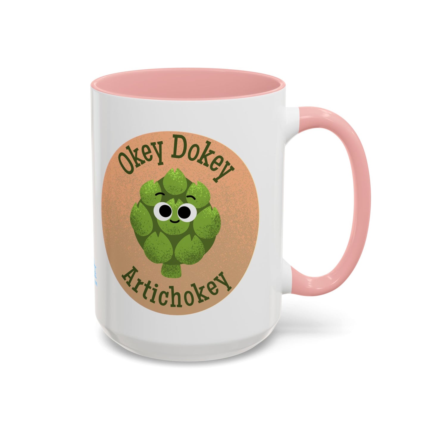 Whimsical Artichoke Coffee Mug, Punny Kitchen Gift, Cute Plant Lover Mug, Unique Coffee Cup, Funny Gift for Him/Her