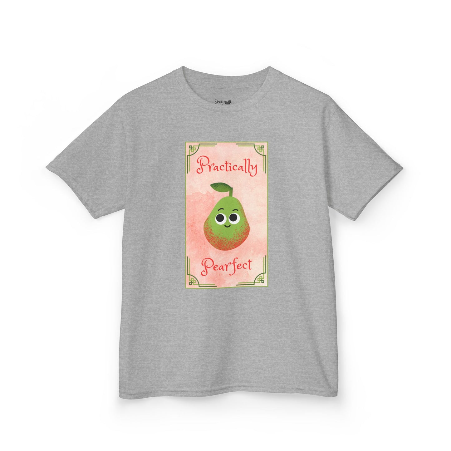 Practically Pear-fect Kids Tee | Fun Summer Shirt, Cute Childrens Gift, Birthday, Fruit Lover Apparel, Playful Outfit, Summer Vibes