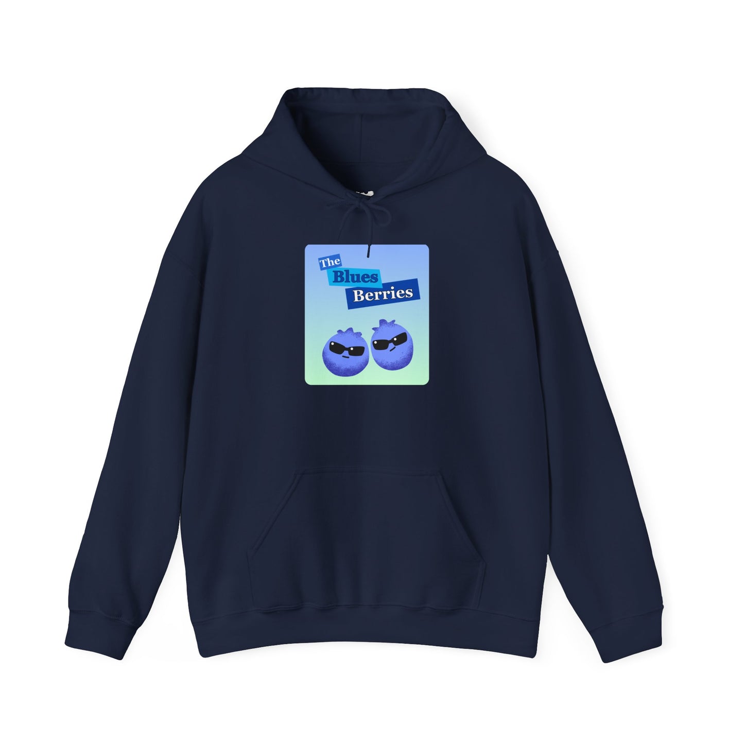 Blues Brothers Pun Hoodie - Cozy Unisex Pullover, Gift for Fruit Lovers, Casual Wear, Spring Fashion, Foodie Apparel