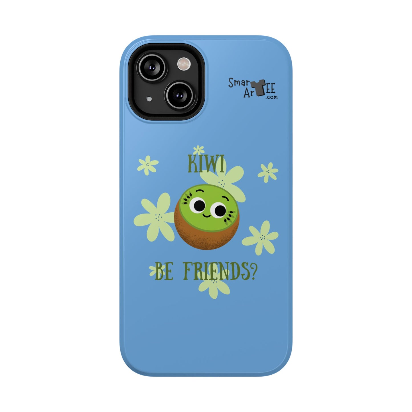 Cute Kiwi Friends Phone Case - Impact-Resistant, Fun Phone Accessory for Kids, Gifts, Summer Vibes, Cute Animal Design