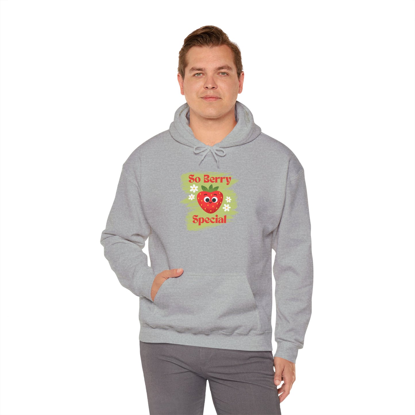 So Berry Special Hoodie, Cozy Unisex Pullover for Fruit Lovers, Cute Gift for Birthdays, Valentine’s Day, and Fun Occasions