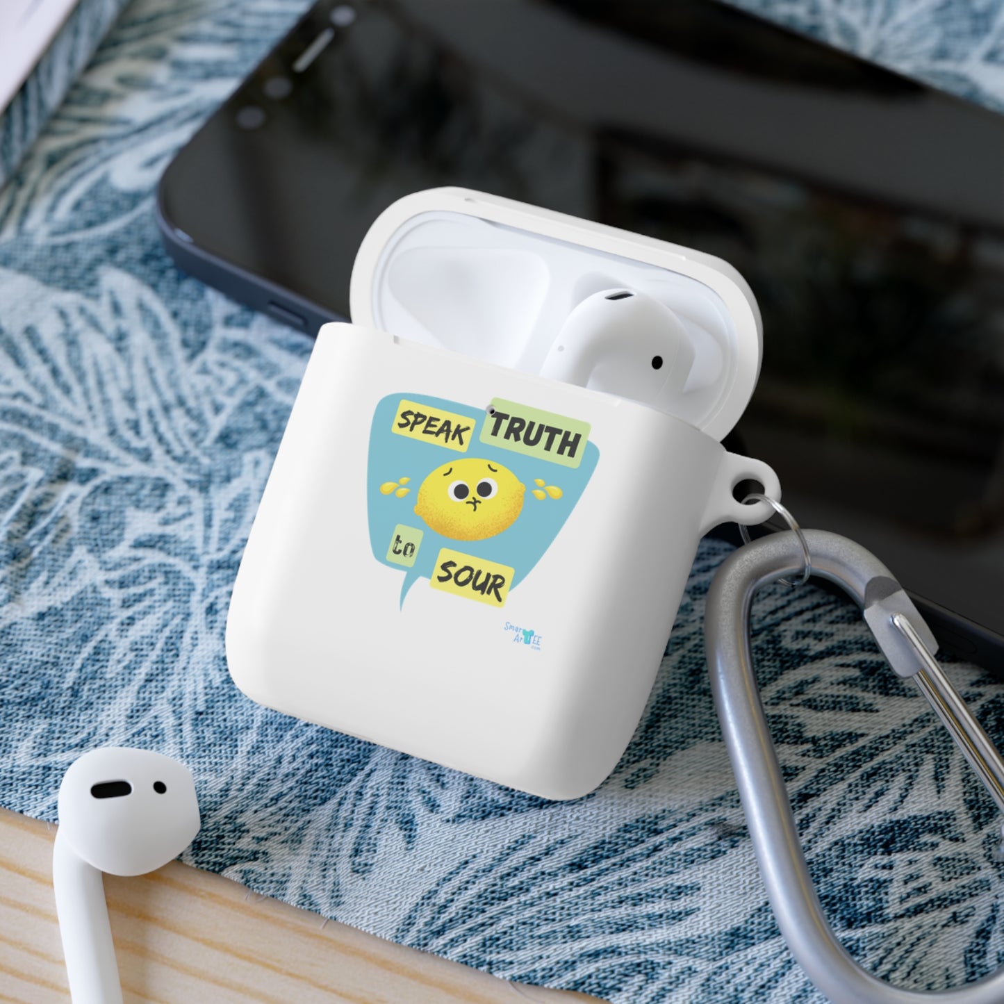 Colorful AirPods Case Cover - Speak Truth to Sour, Cute Gift for Music Lovers, AirPods Accessories, Fun Tech Gift, Unique Earbud Case