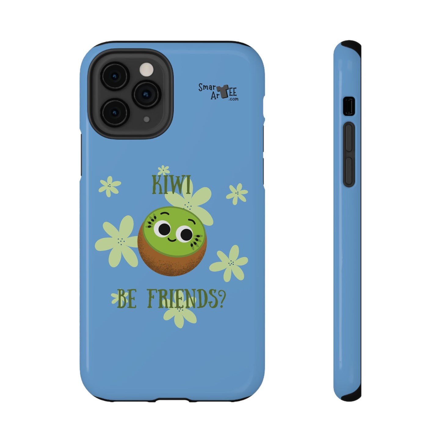 Cute Kiwi Friends Phone Case - Impact-Resistant, Fun Phone Accessory for Kids, Gifts, Summer Vibes, Cute Animal Design