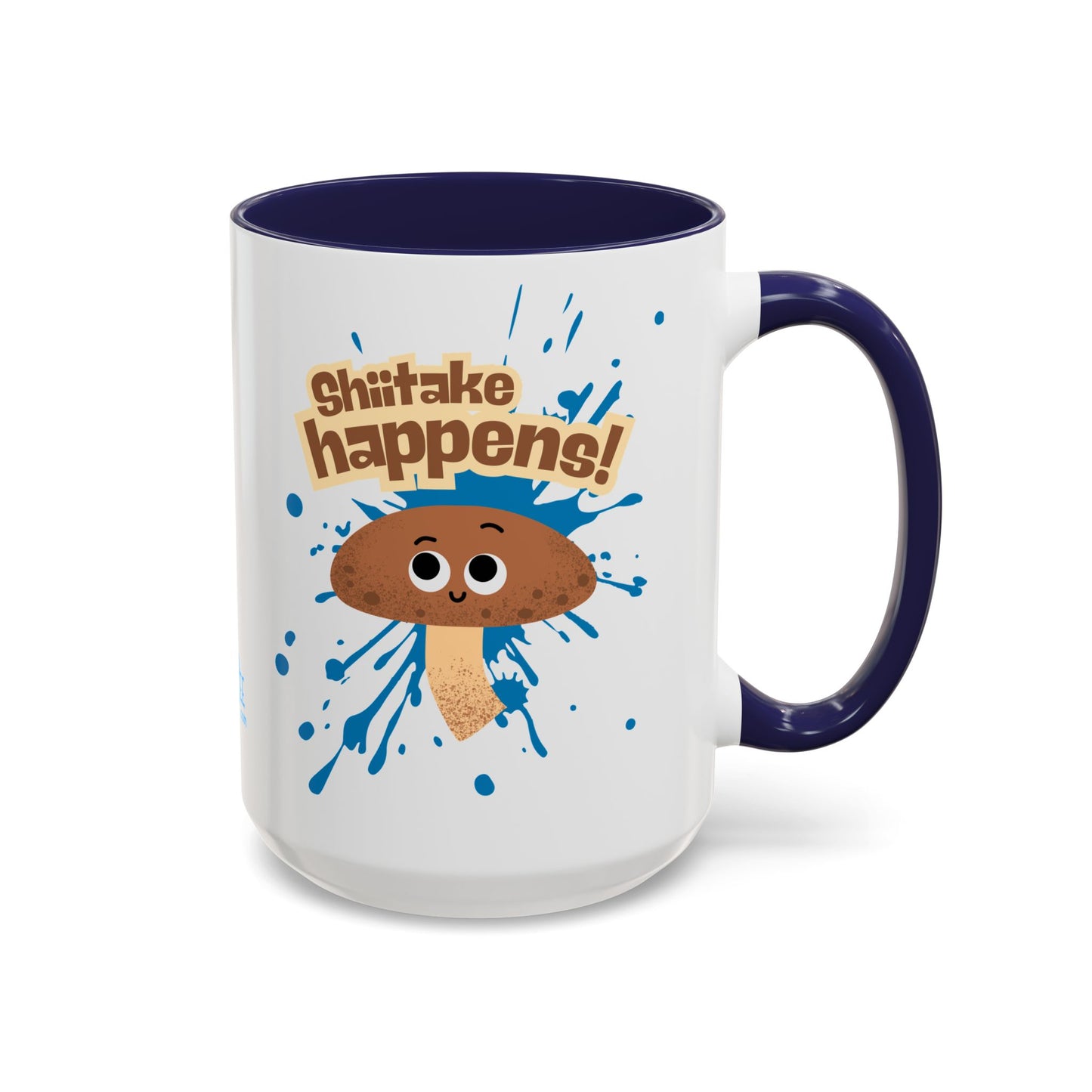 Shiitake Happens Coffee Mug, Funny Mushroom Mug, Cute Kitchen Gift, Coffee Lover Gift, Quirky Home Decor, Holiday Gift Idea