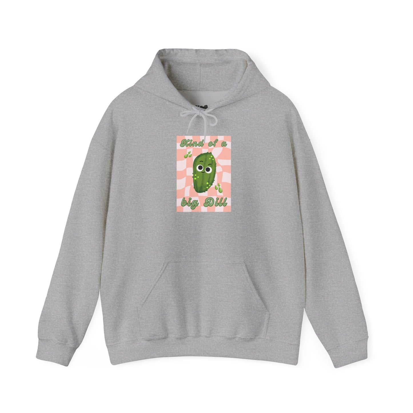 Quirky Dill Pickle Hoodie - Perfect for Chilling, Gifts for Foodies, Fun Casual Wear, Unique Gift for Veggie Lovers