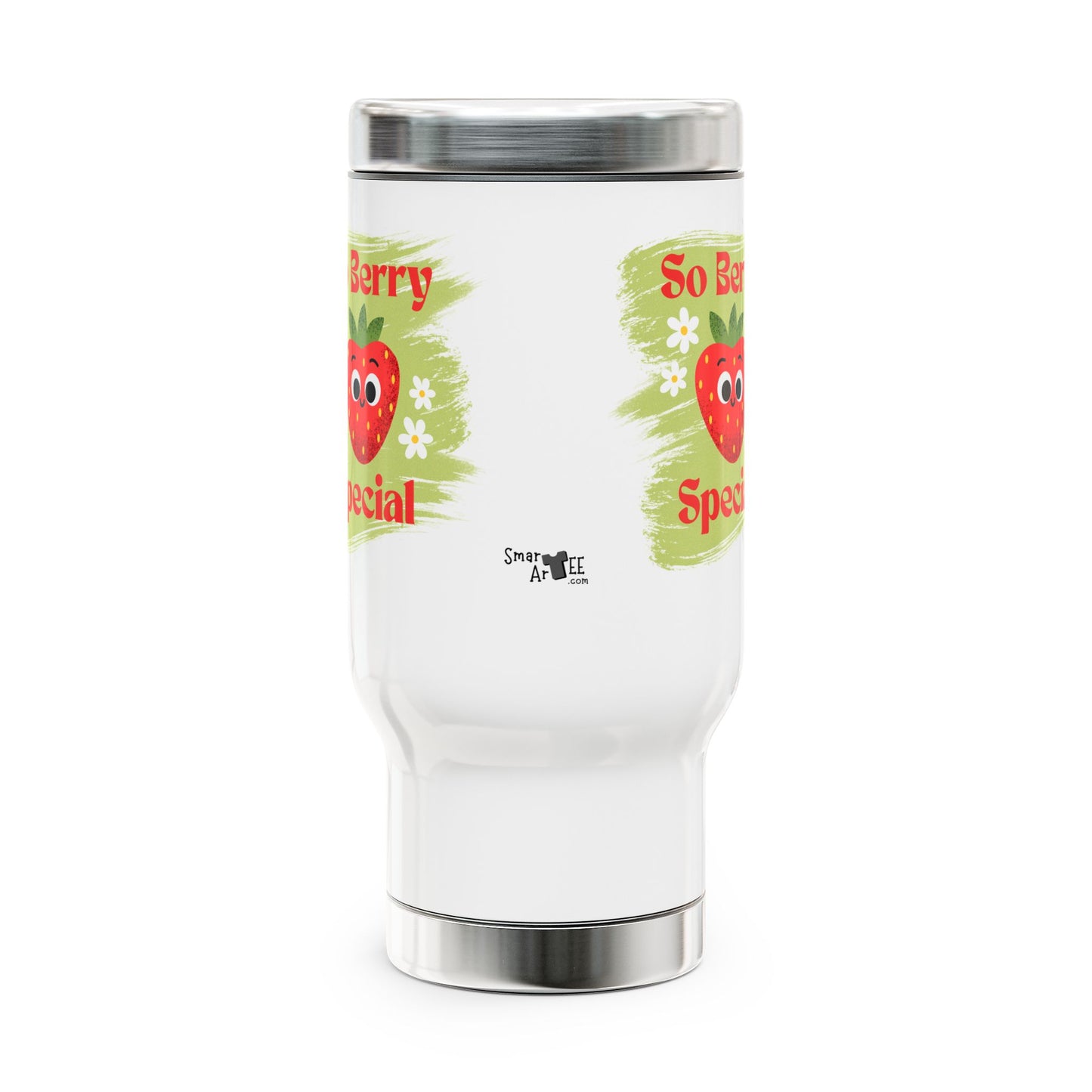 Stainless Steel Travel Mug, So Berry Special Travel Mug, Cute Drinkware, Gift for Berry Lovers, Kitchen Essential, Fun Travel Cup