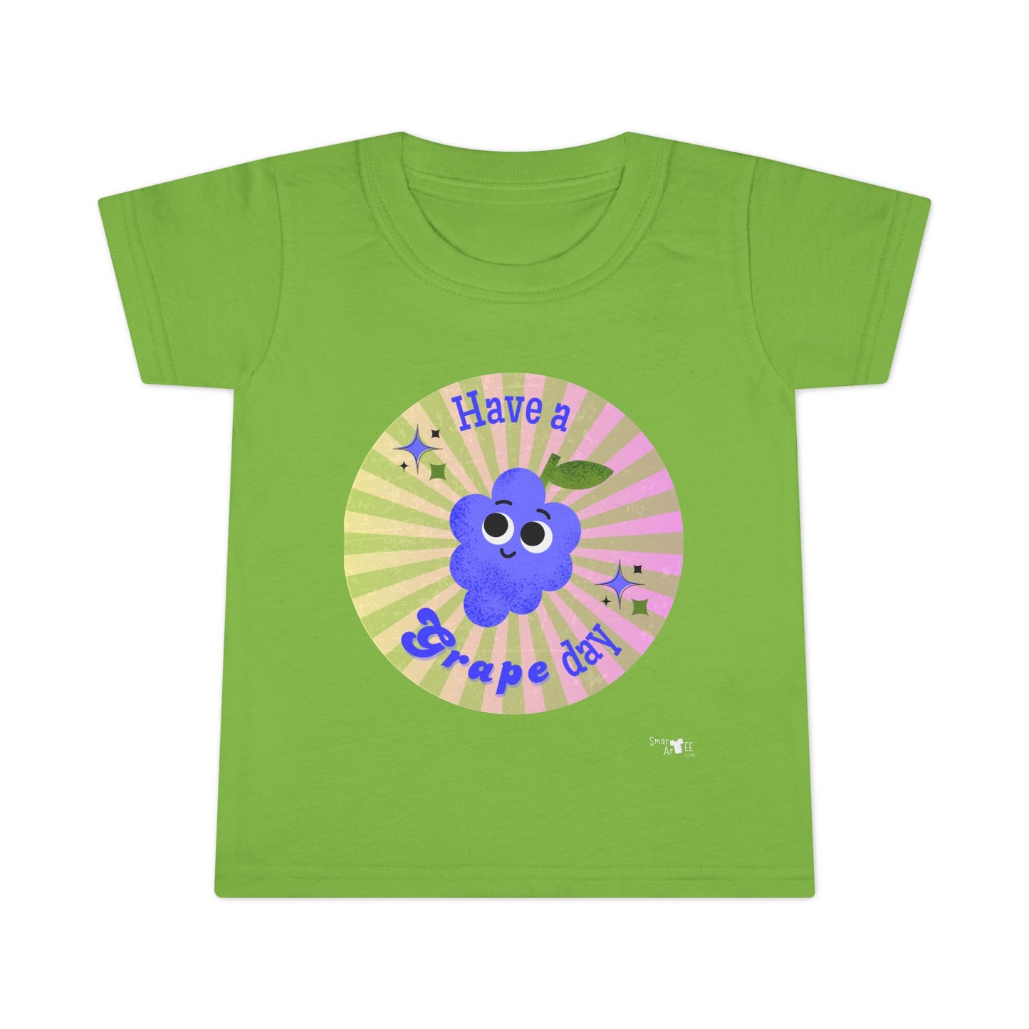 Toddler Shirt - 'Have a Grape Day!' Cute Fruit Design, Kids Birthday Gift, Summer Outfit, Toddler Apparel, Playdate Shirt