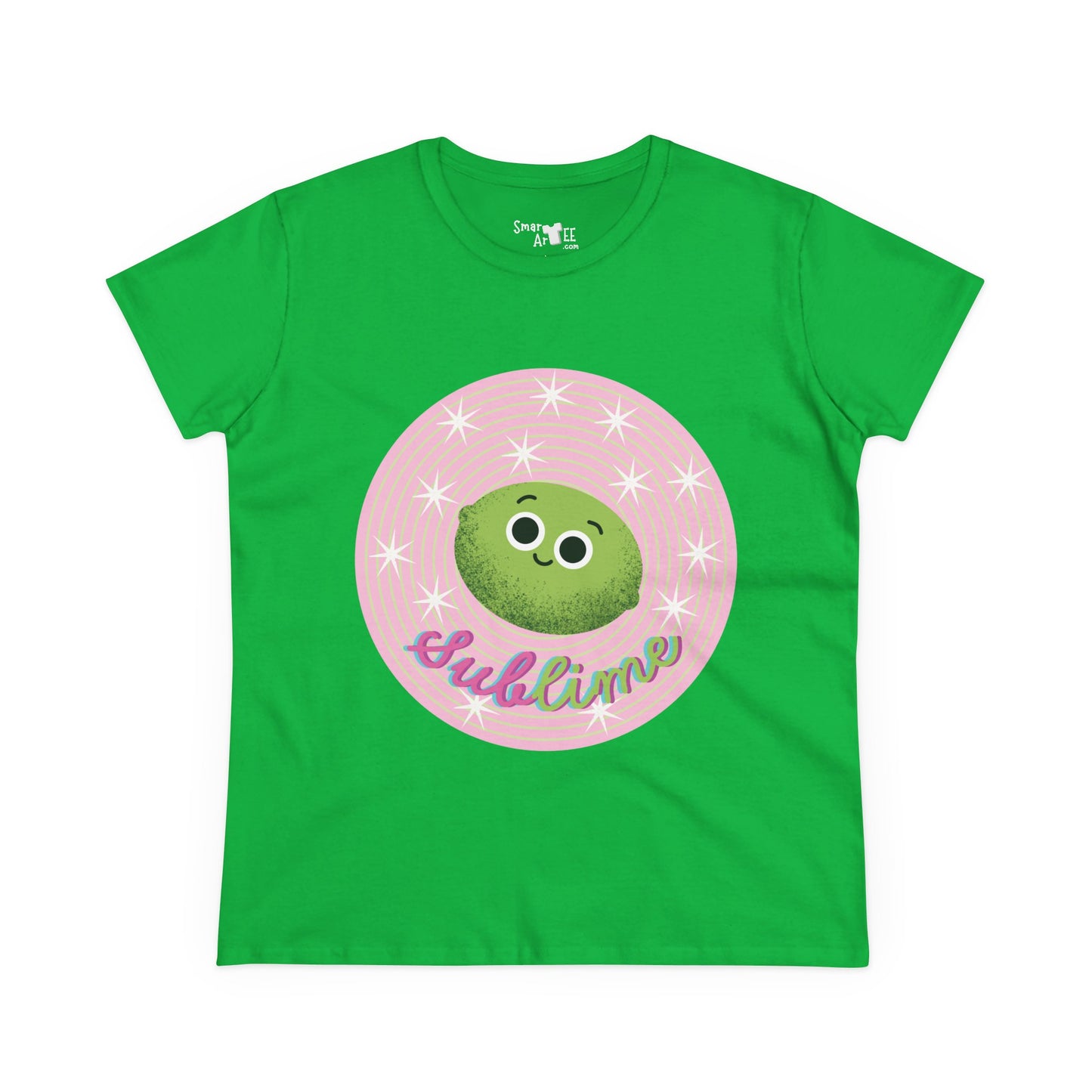 Sublime Women's Midweight Cotton Tee, Funny Fruit Pun T-Shirt, Girls Clothing, Gift Idea