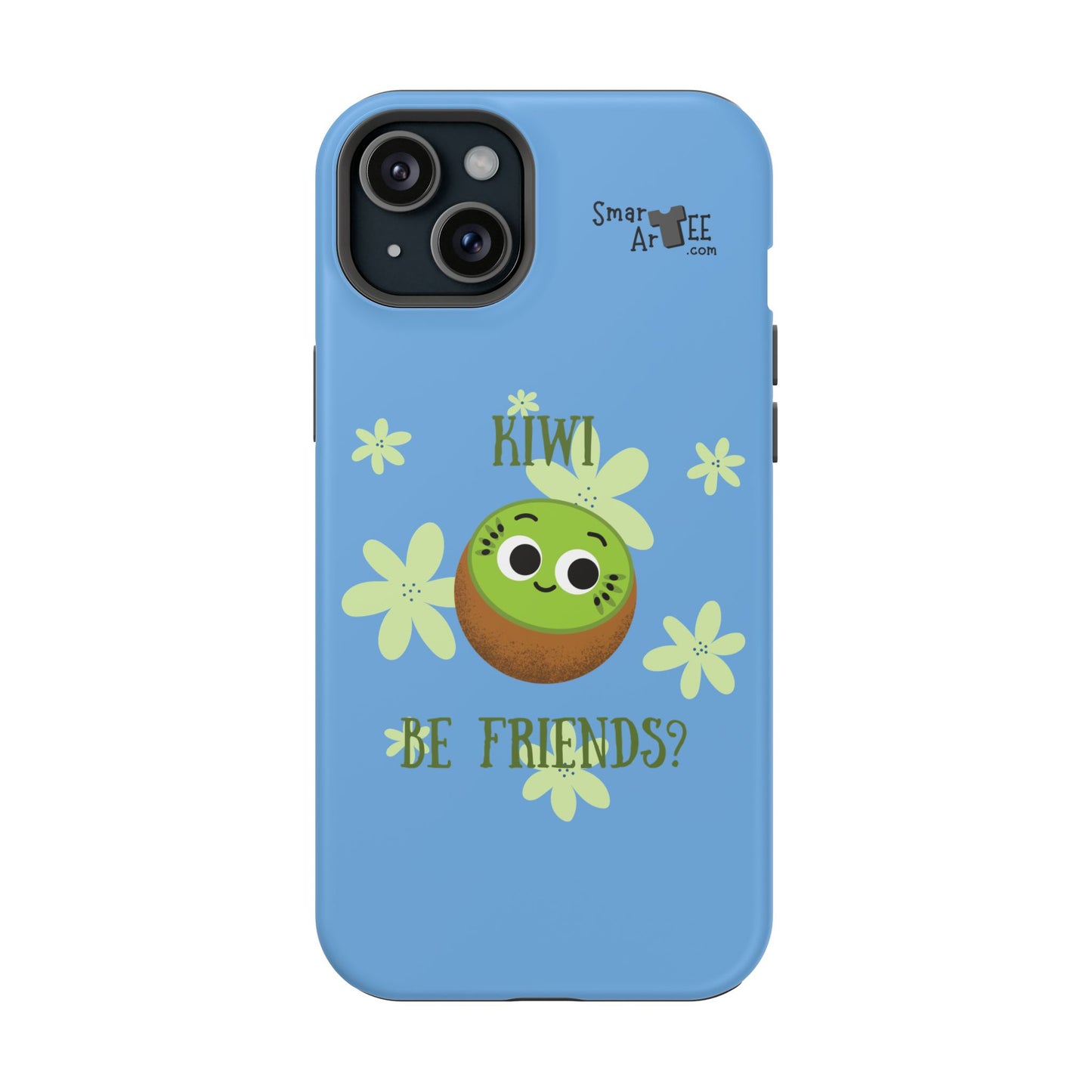 Cute Kiwi Friends Phone Case - Impact-Resistant, Fun Phone Accessory for Kids, Gifts, Summer Vibes, Cute Animal Design
