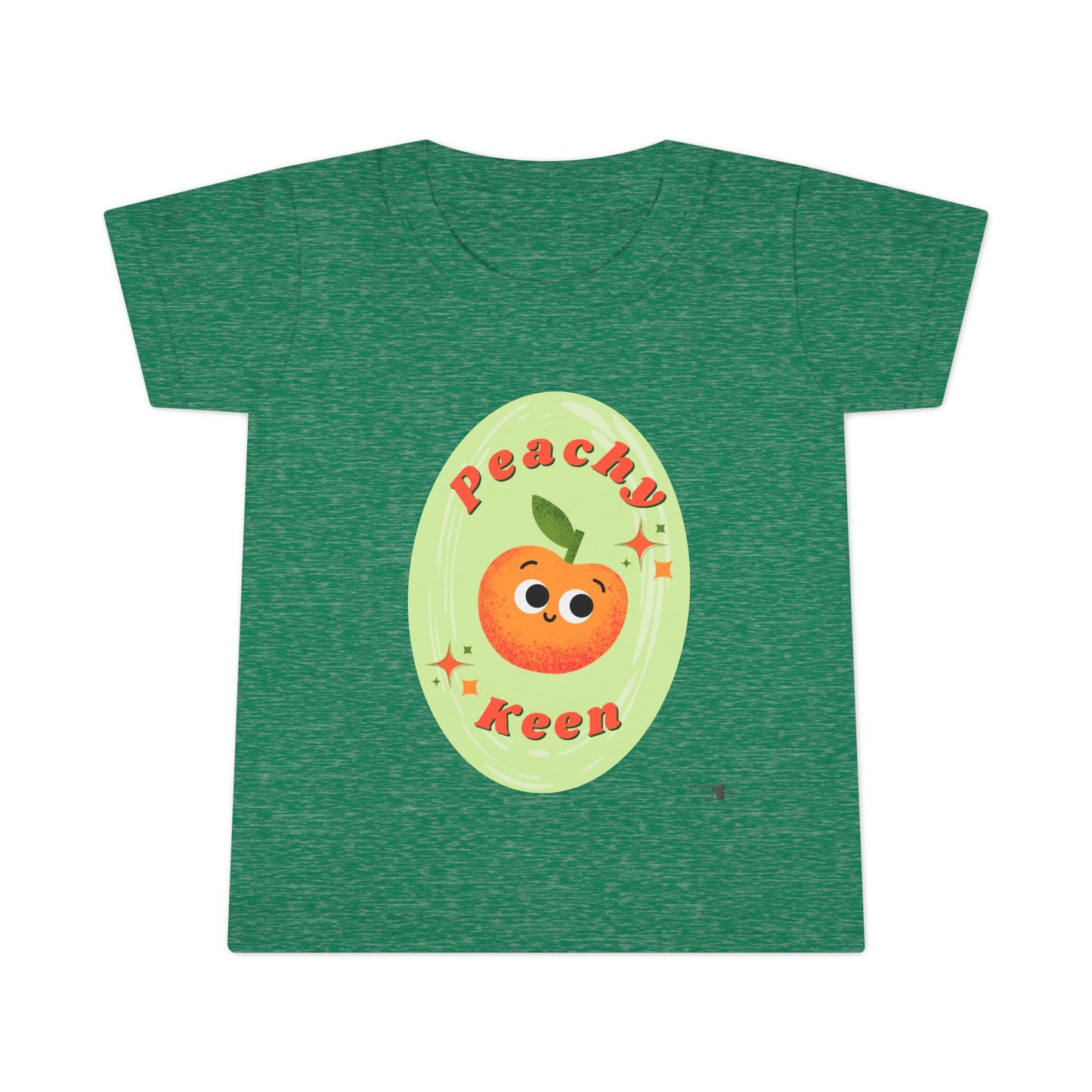 Peachy Keen Toddler peaShirt, Cute Kid's Tee, Fun Summer Outfit, Birthday Gift, Playdate Apparel