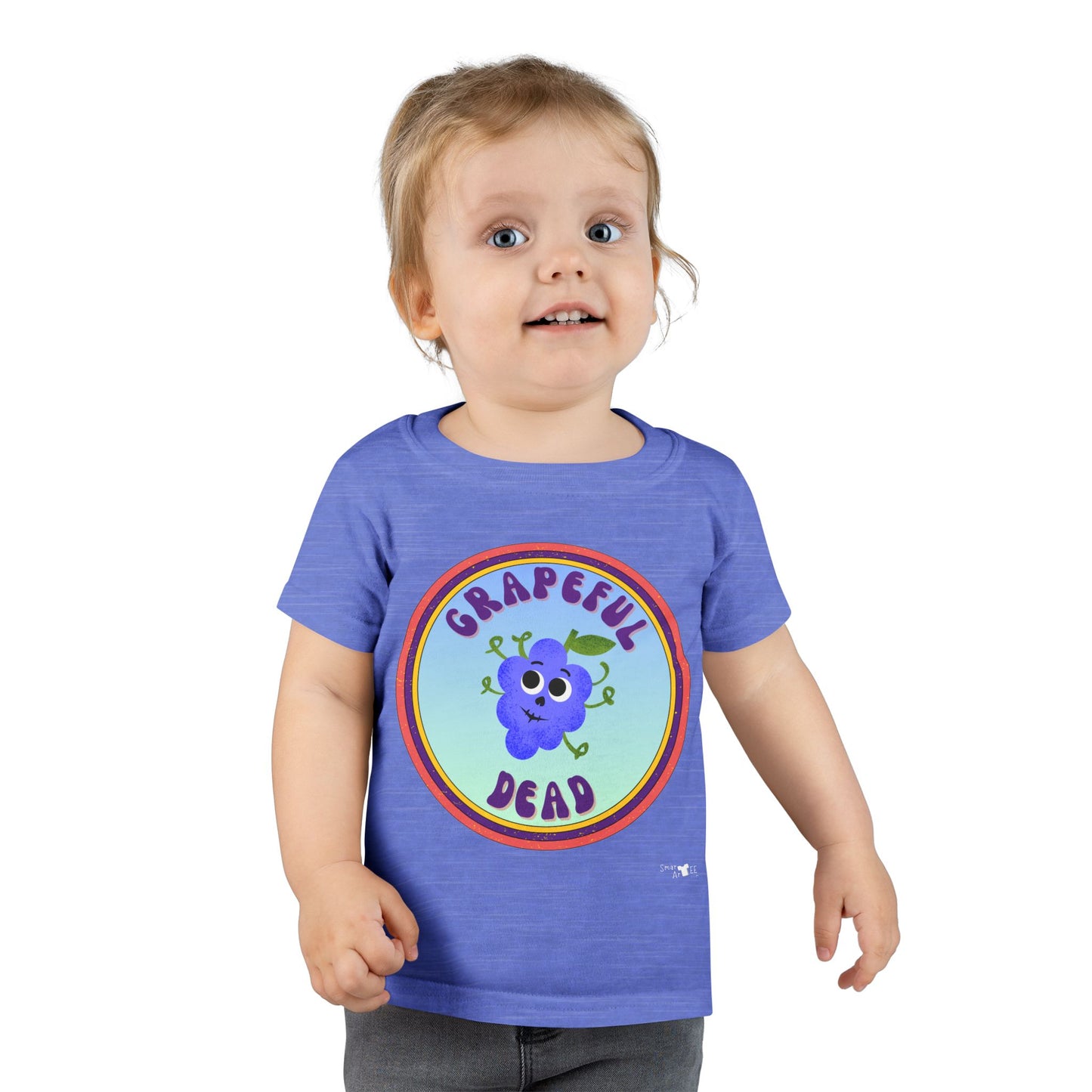 Grapeful Dead Toddler Shirt, Cute Kid's Tee, Baby Gift, Music Festival Shirt, Unique Toddler Apparel