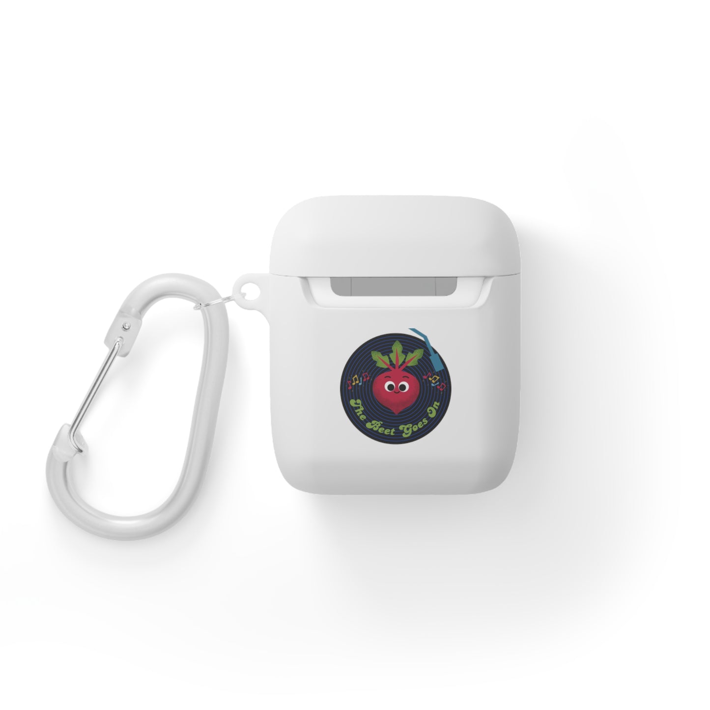 Cute Apple AirPods Case Cover | Apple Lover Gift, AirPods Accessory, Unique Electronics Cover, Gift for Teacher, Fun Design