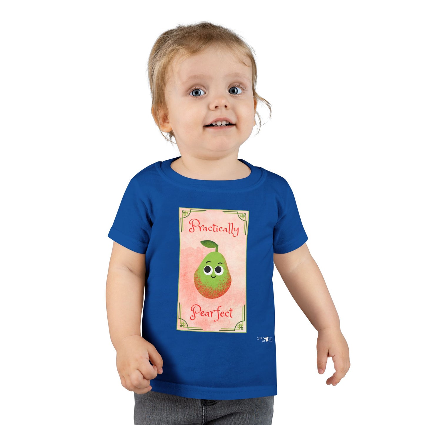 Practically Pearfect Toddler Shirt | Cute Baby Tee, Kids Gift, Playdate Essential, Toddler Clothing