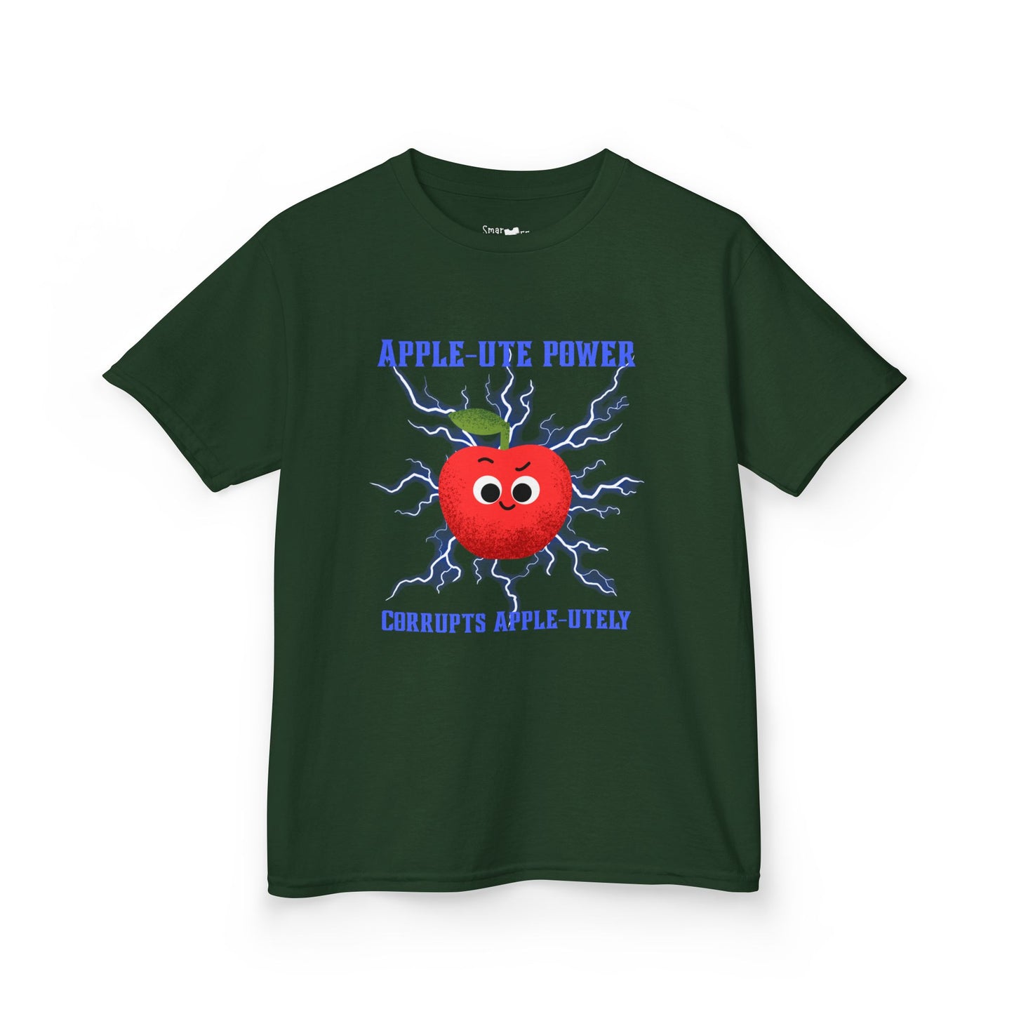Playful Kids Tee - Fun Apple Design, Perfect for Back to School, Birthdays, Gifts, Family Outings, Summer Camp