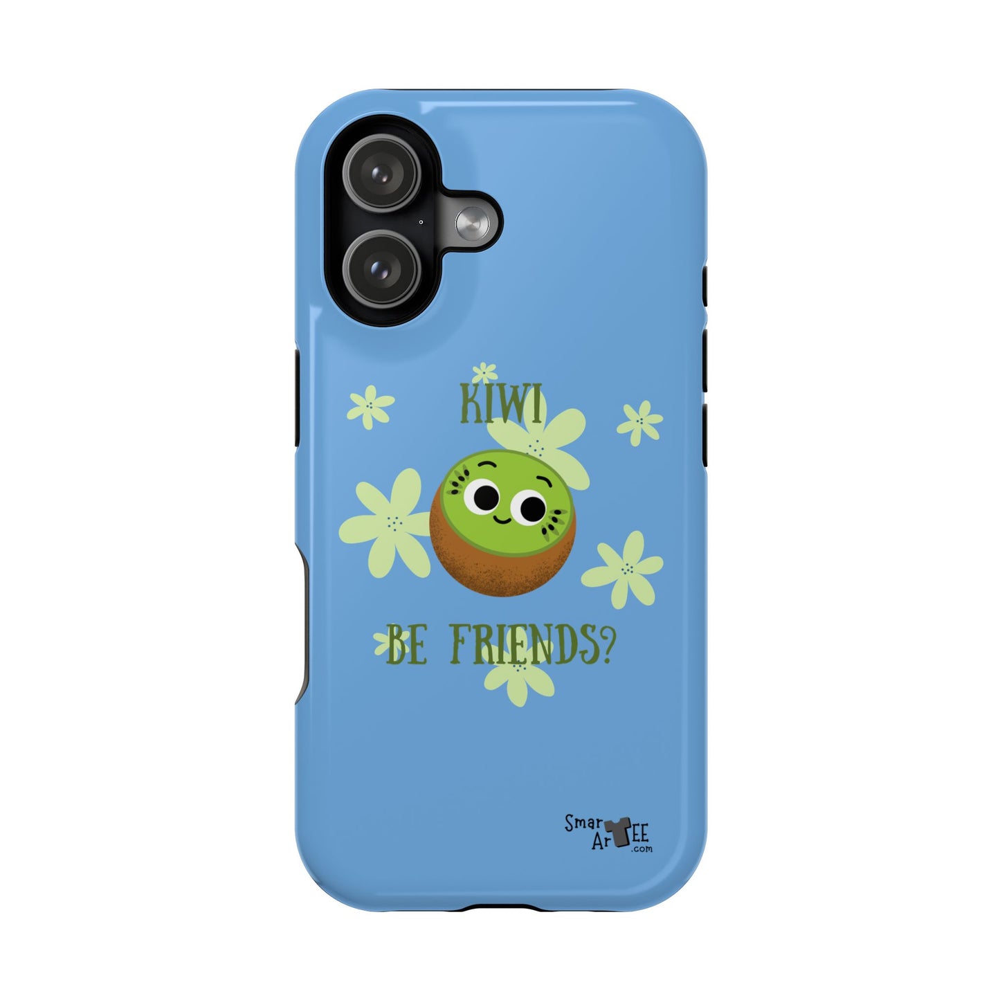 Cute Kiwi Friends Phone Case - Impact-Resistant, Fun Phone Accessory for Kids, Gifts, Summer Vibes, Cute Animal Design