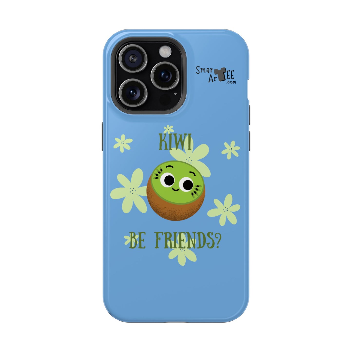 Cute Kiwi Friends Phone Case - Impact-Resistant, Fun Phone Accessory for Kids, Gifts, Summer Vibes, Cute Animal Design