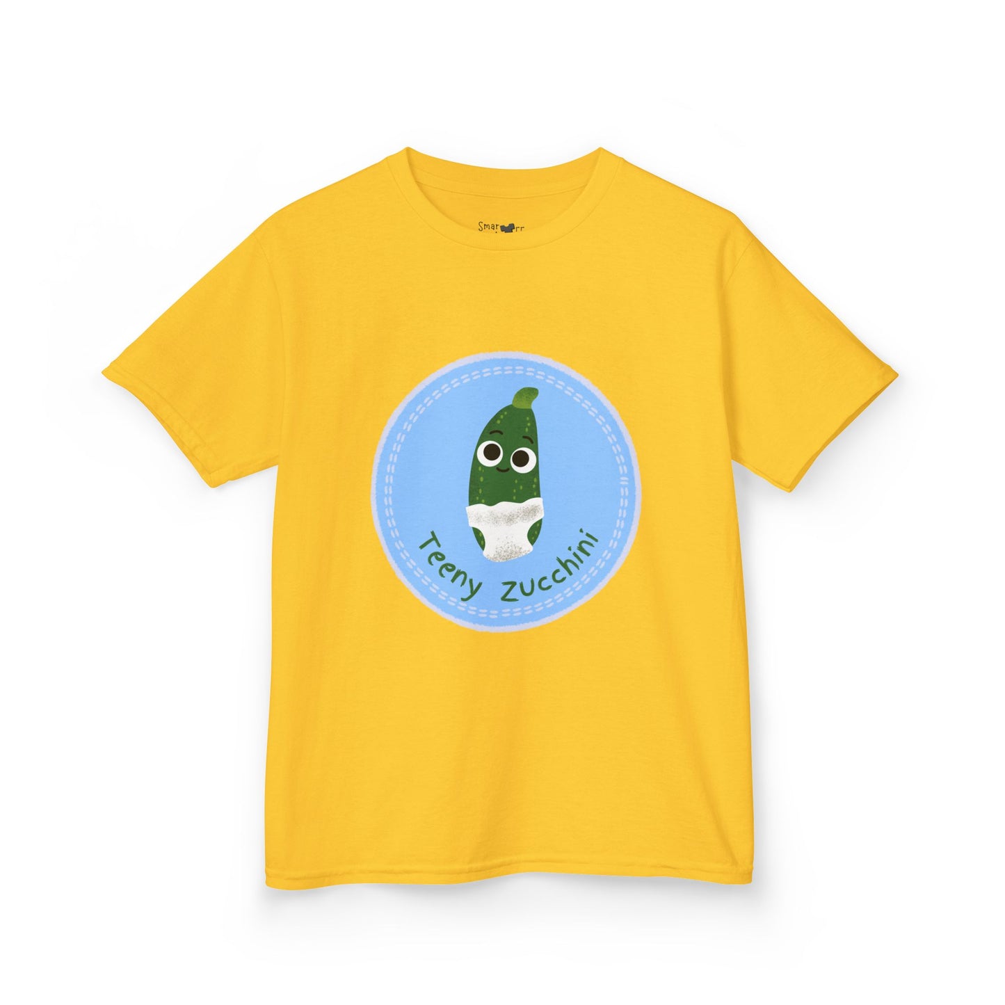 Kids Zucchini Tee, Cute Vegetable Shirt, Funny Kids Apparel, Gift for Kids, Playful Shirt, Gardening Themes