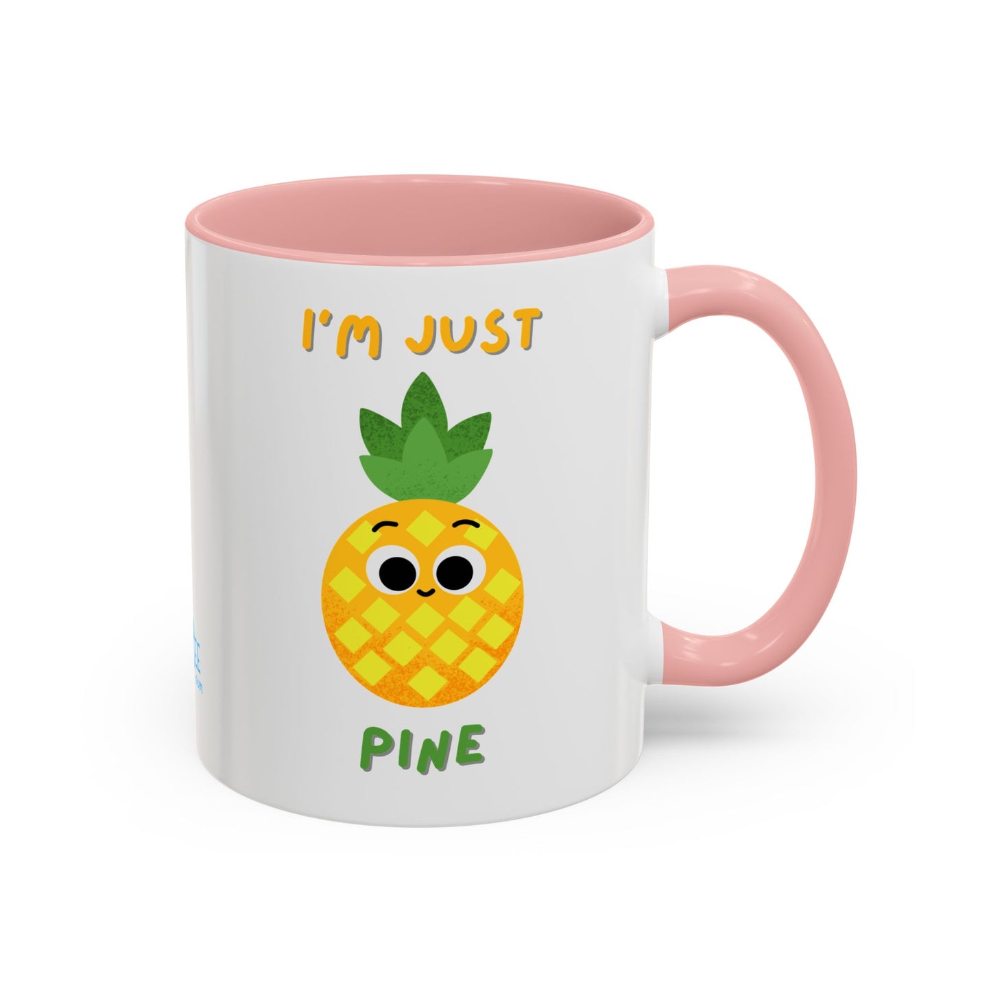 Cute Pineapple Accent Coffee Mug for Tropical Vibes, Gift for Fruit Lovers, Funny Mug, Kitchen Decor, Summer Beverage