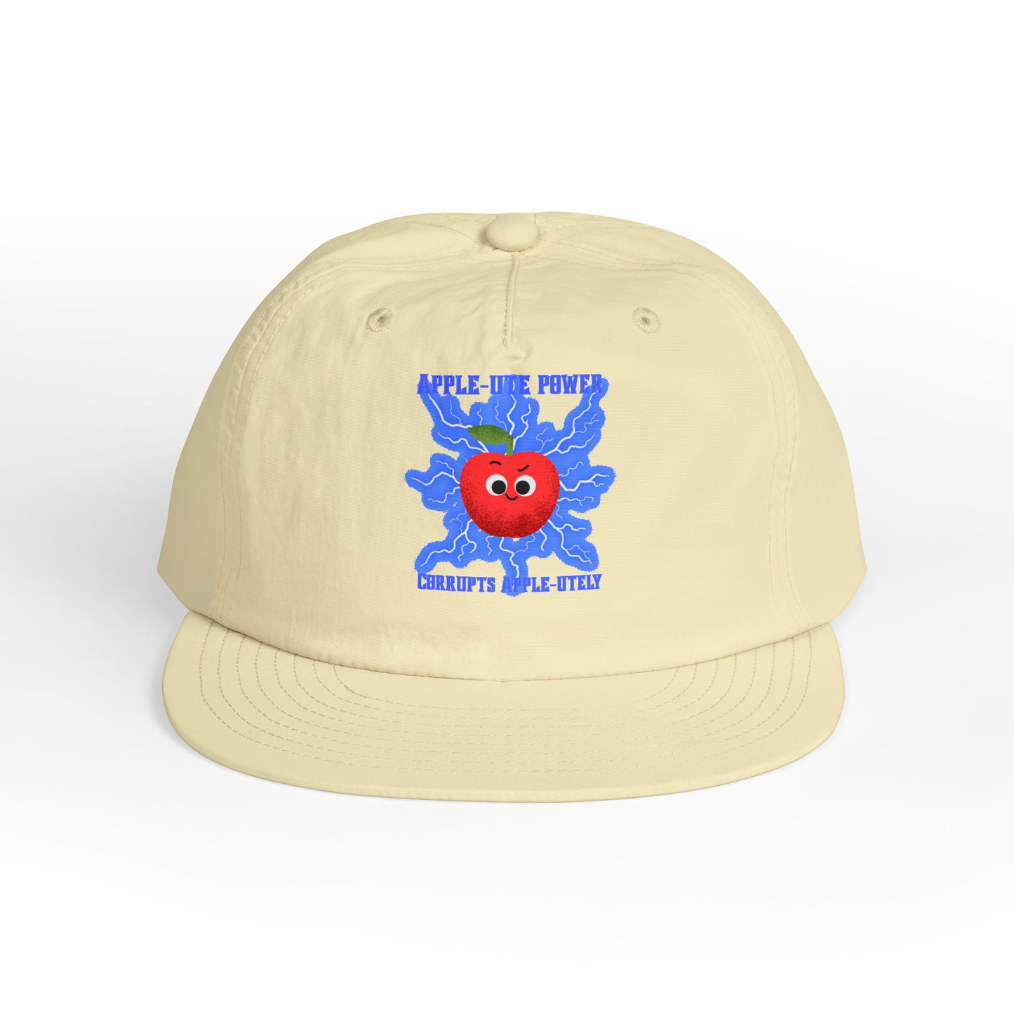 Fun Surf Cap with Playful Apple Design | Great for Summer, Beach Days, and Casual Outings | Perfect Gift Hat for All Ages, Kids, Beach Fashion