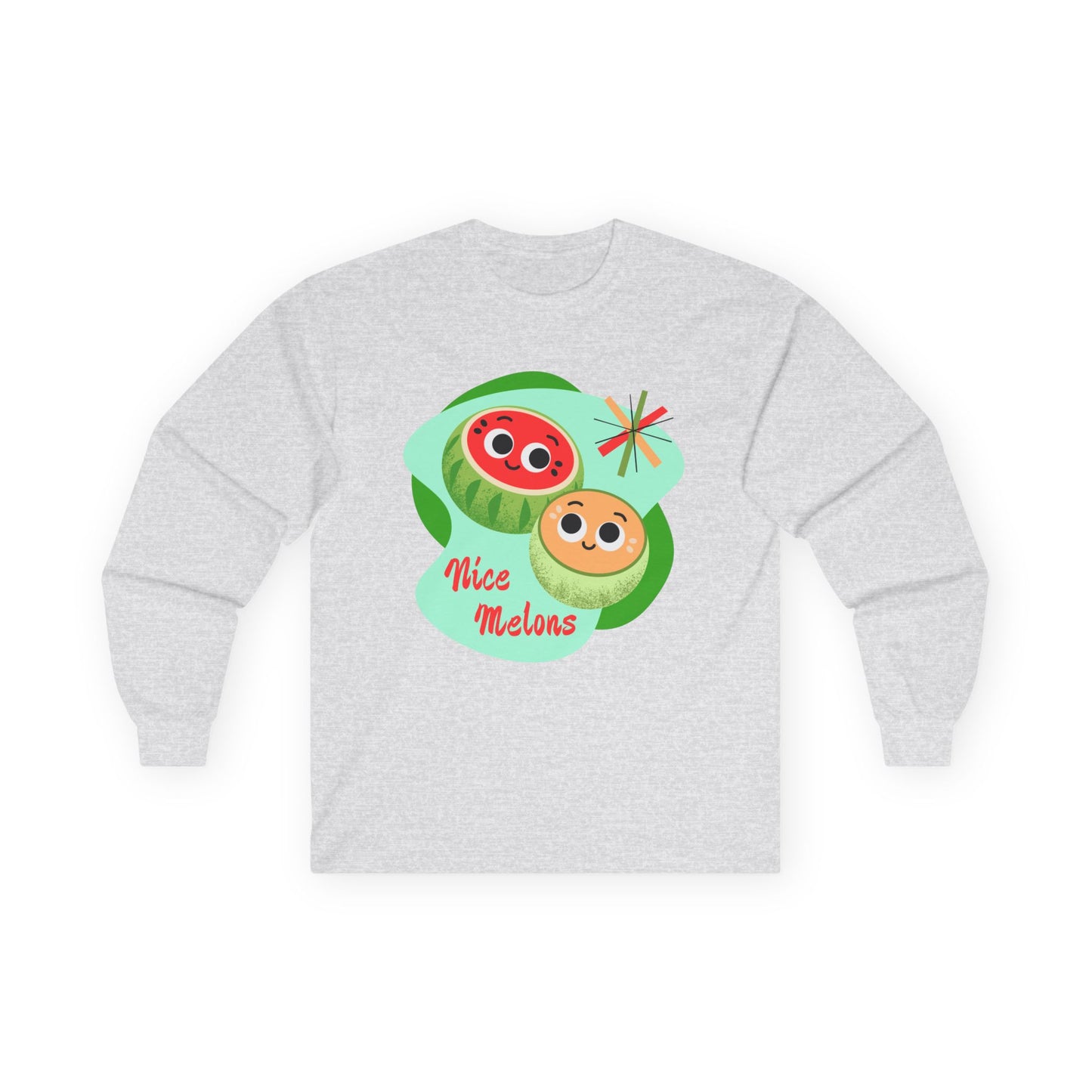 Cute Fruit Long Sleeve Tees, Funny Gift, Summer Vibes, Gift for Foodies, Cute Pun Shirt, Comfort Wear