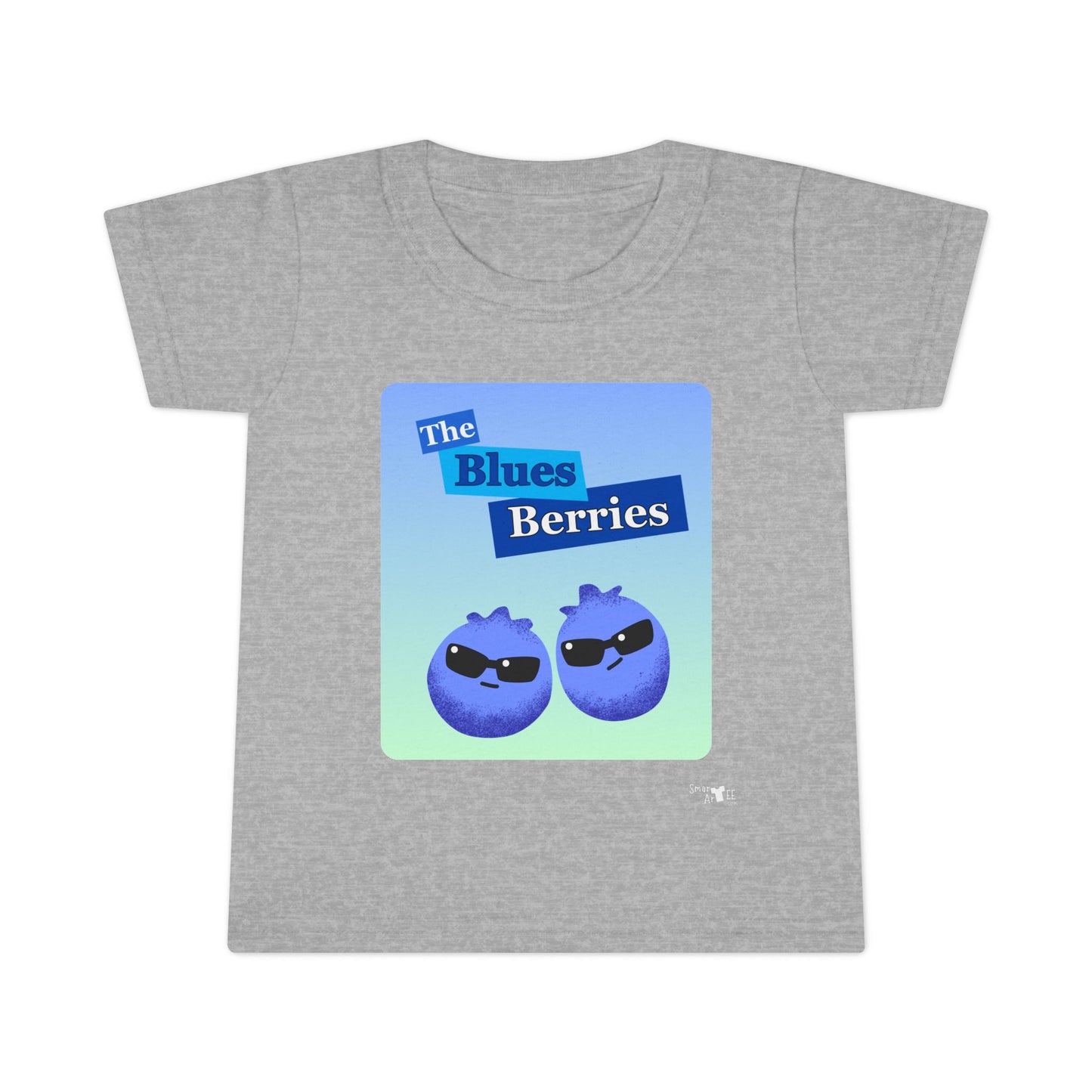 Cool Blues Berries Toddler Shirt, Funky Kids Tee, Cute Graphic Shirt, Fun Birthday Gift, Summer Outfit for Kids