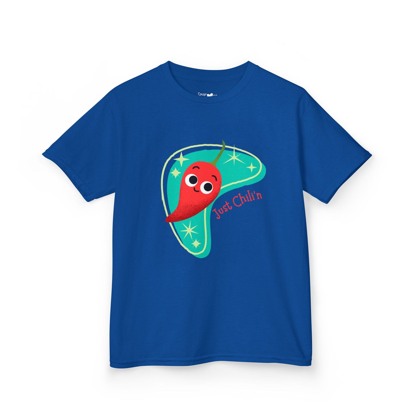 Chill'n Kids Tee - Just Chili'n Pepper Pun Gift for Kids, Summer Outfit, Cute Designer Tee, Everyday Wear, Playtime Shirt