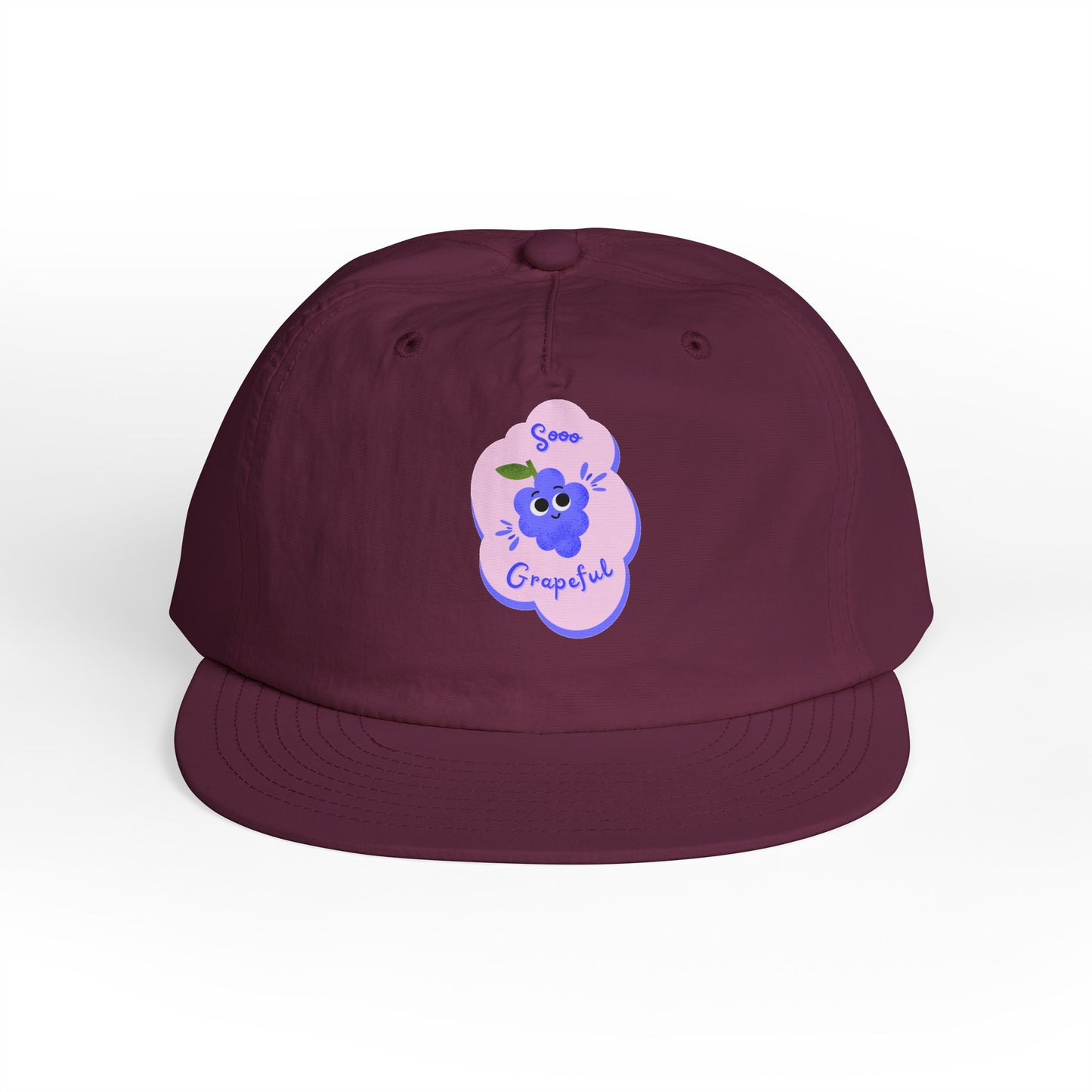 Grateful Vibes Surf Cap | Casual Sun Hat, Beachwear Accessory, Summertime Fashion, Gift for Surfers, Outdoor Adventures