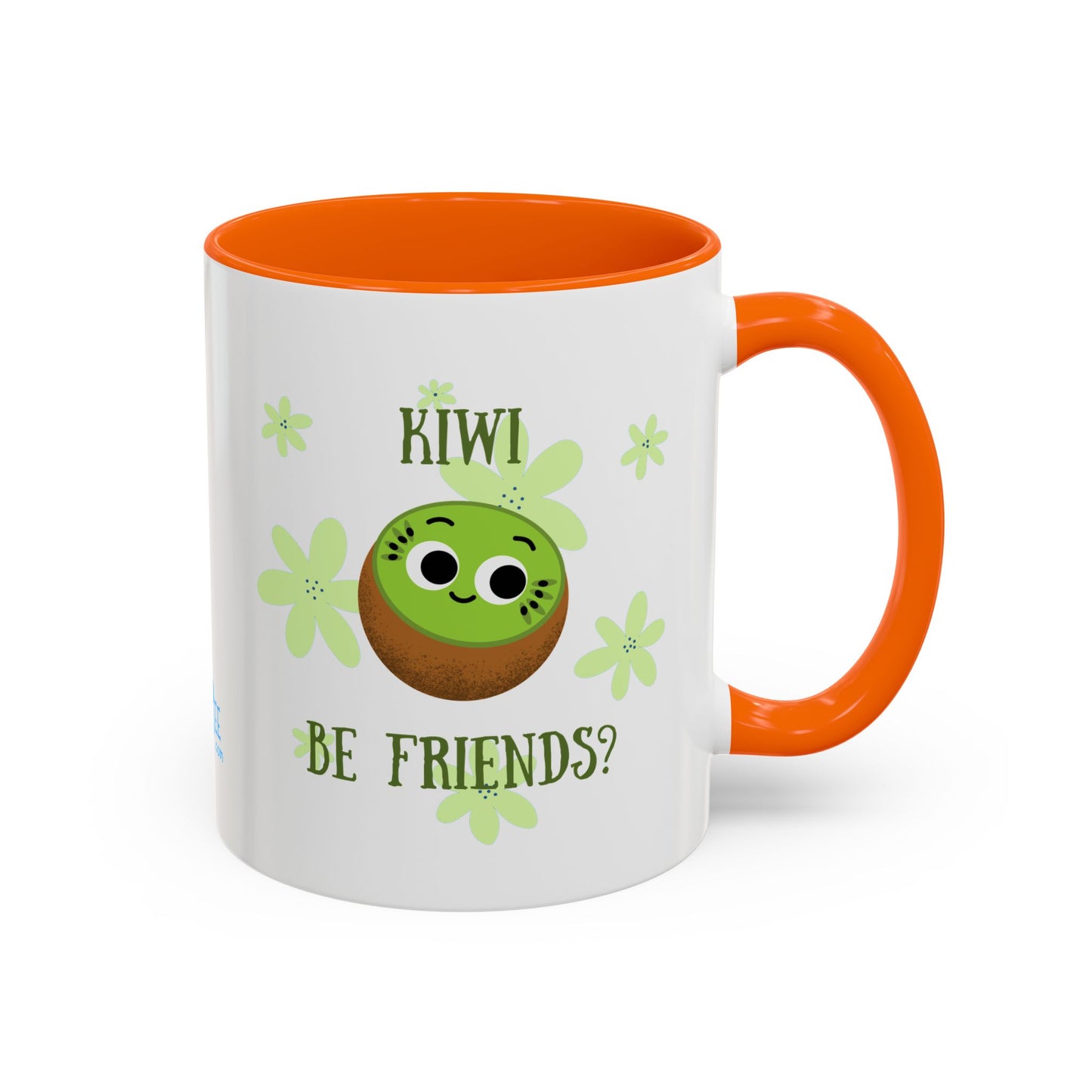 Cute Kiwi Coffee Mug - Perfect Gift for Friends, Fun Kitchen Decor, Fruit Lover's Mug, Unique Birthday Gift, Whimsical Drinkware