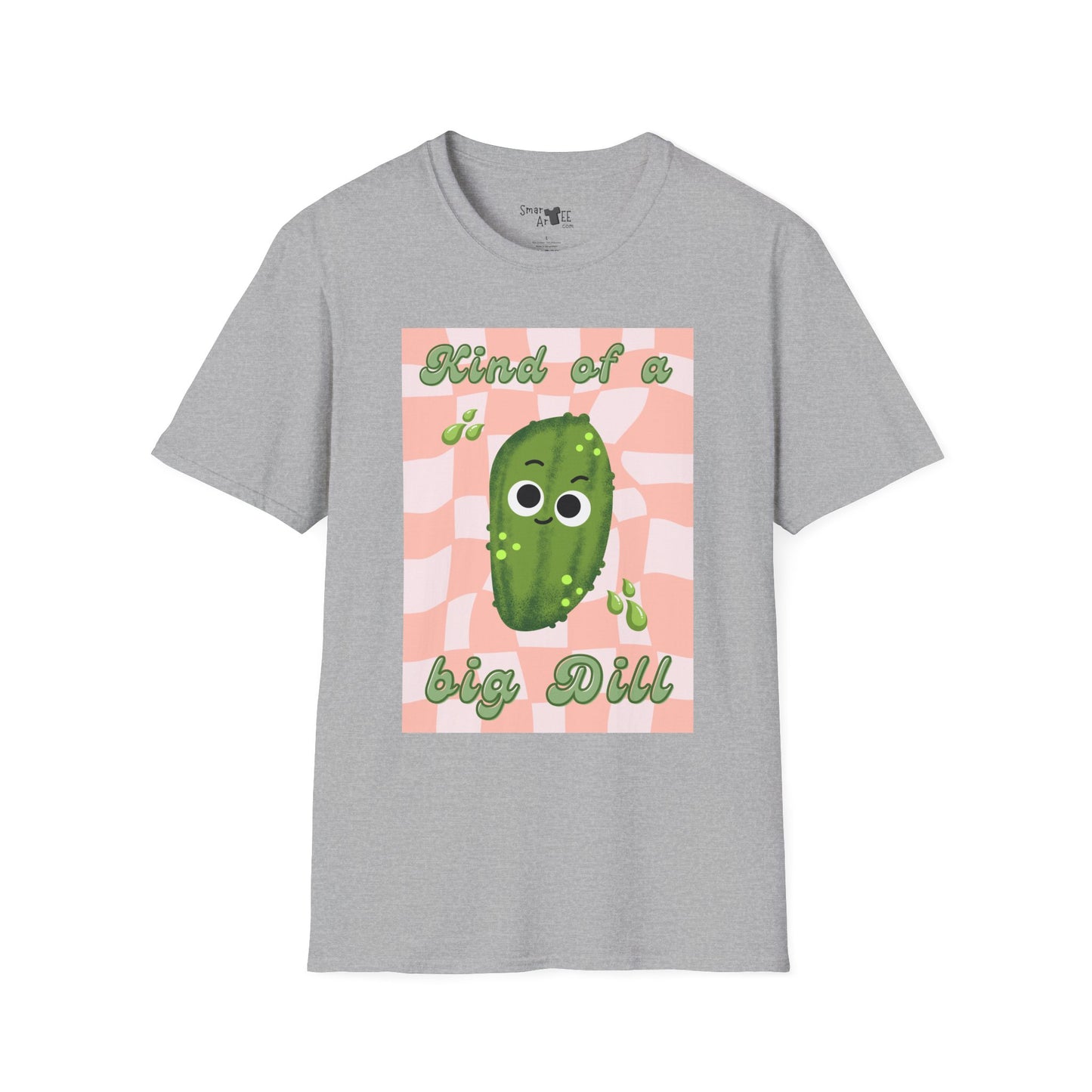 Cute Pickle Humor T-Shirt, Unisex Softstyle Tee, Funny Gift for Dill Pickle Lovers, Trendy Casual Wear, Unique Gift for Birthdays