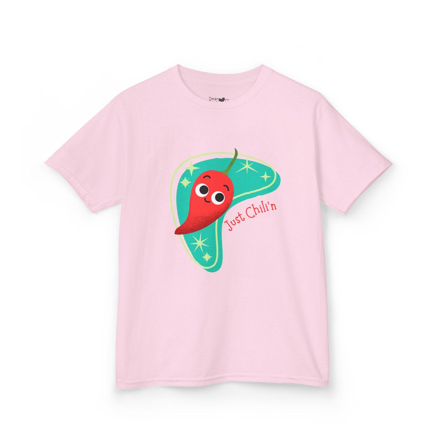 Chill'n Kids Tee - Just Chili'n Pepper Pun Gift for Kids, Summer Outfit, Cute Designer Tee, Everyday Wear, Playtime Shirt